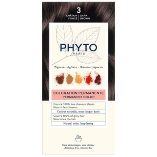 Phyto Phytocolor Coloração Permanente 3 Castanho Escuro