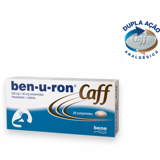 Ben-U-Ron Caff 500 mg + 65 mg 20 comprimidos