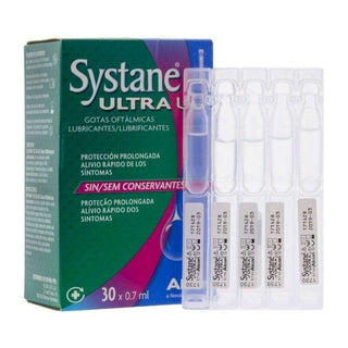 Systane Ultra Gotas Oftálmicas Lubrificantes 30 Ampolas 0,7ml