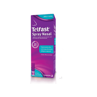 Telfast 55 Mcg/Dose 120 doses spray solução pulverização nasal