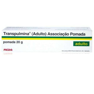 Transpulmina Adulto 25/100/50 Mg/g 20g pomada inalação