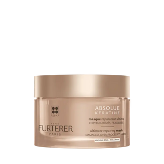 René Furterer Absolue Kératine Máscara Reparação Extrema Cabelos Espessos 200ml