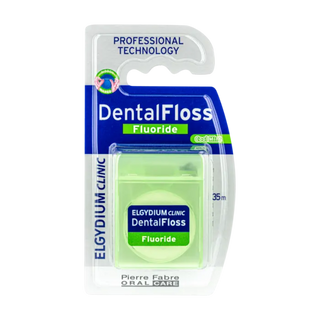 Cinta dental Elgydium Clinic con flúor y menta fresca 35 m