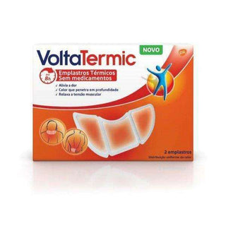 Voltatermic Emplastro Térmico Não Medicamentoso 2 unidades em borboleta