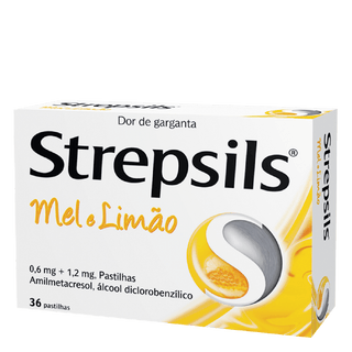 Strepsils Miel y Limón 1,2/0,6 mg 36 pastillas