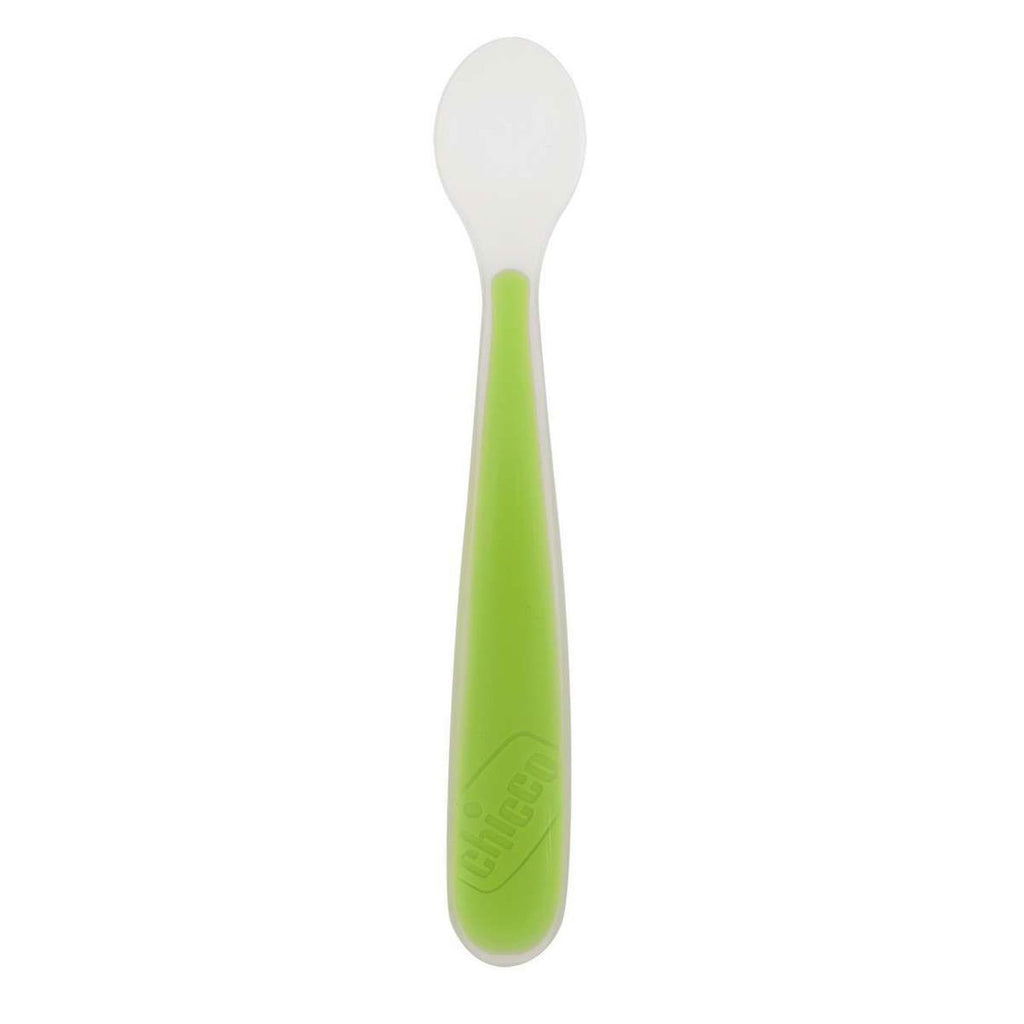 Chicco Food Cuchara Silicona Verde +6 Meses