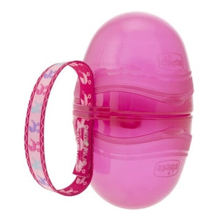 Chicco Porta Chupetas Duplo Rosa