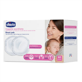 Discos Absorbentes Antibacterianos Chicco 60 unidades