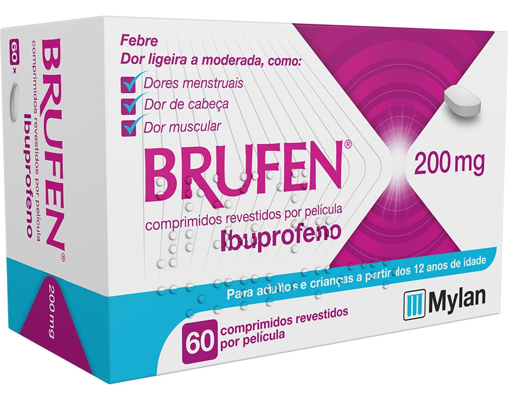 Brufen 200 Mg 60 Comprimidos Revestidos