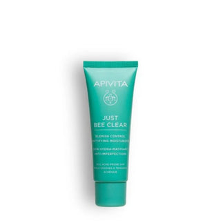 Apivita Just Bee Clear Hidratante Anti-Imperfeições Matificante 40ml