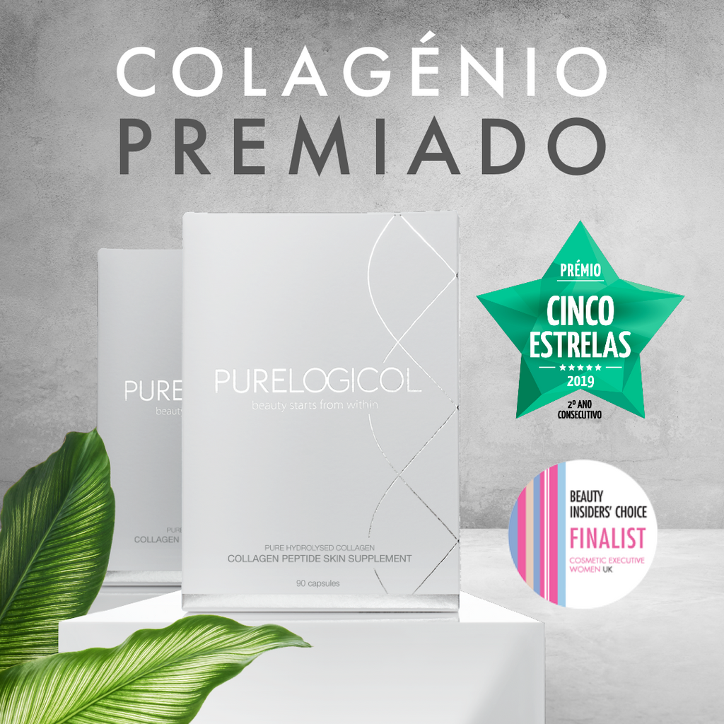 Purelogicol Colagen Suplemento Alimentar 90 Cápsulas