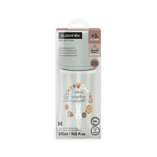 Biberón Suavinex Wonderland SX Pro de poliamida de flujo medio, 270 ml, color 5