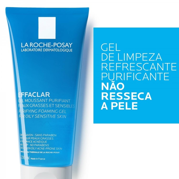 La Roche-Posay Effaclar Gel Mousse Purificante 200ml