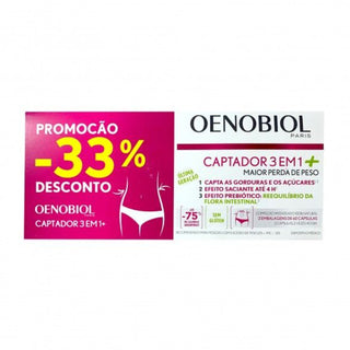 Oenobiol Pack Duo Captador 3 em 1 60 Cápsulas