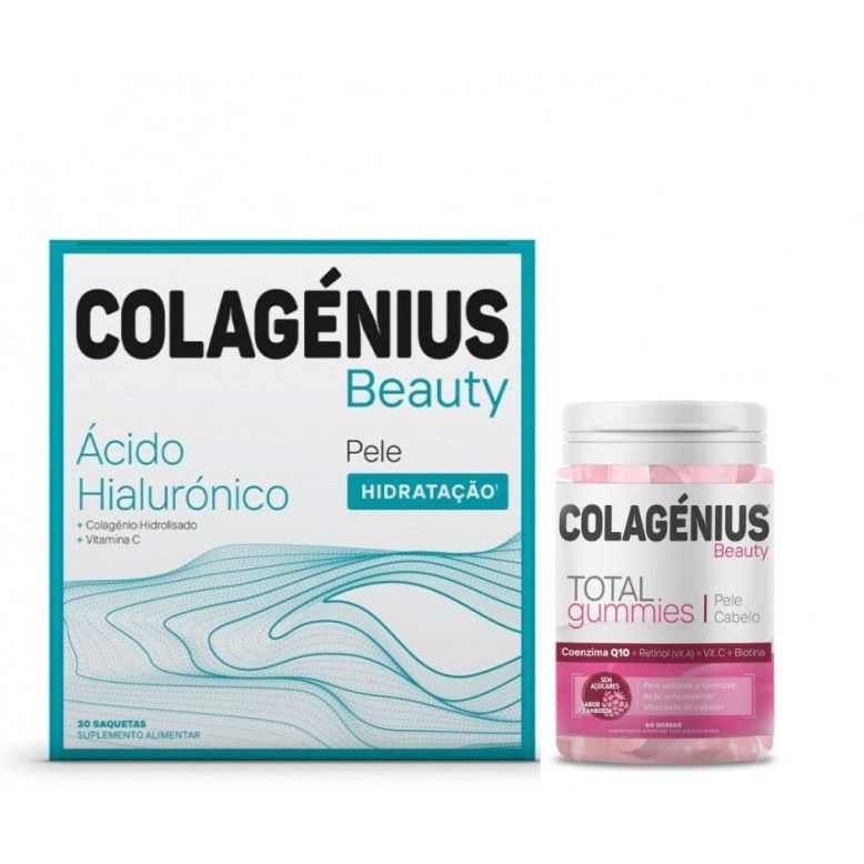 Colagenius Beauty AH saquetas + oferta de Colagenius Total Gummies