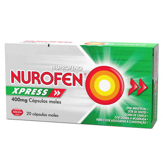 Nurofen Xpress 400mg 20 Cápsulas Moles