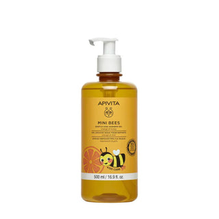 Apivita Mini Bees Gel de Banho Criança Laranja e Mel 500ml