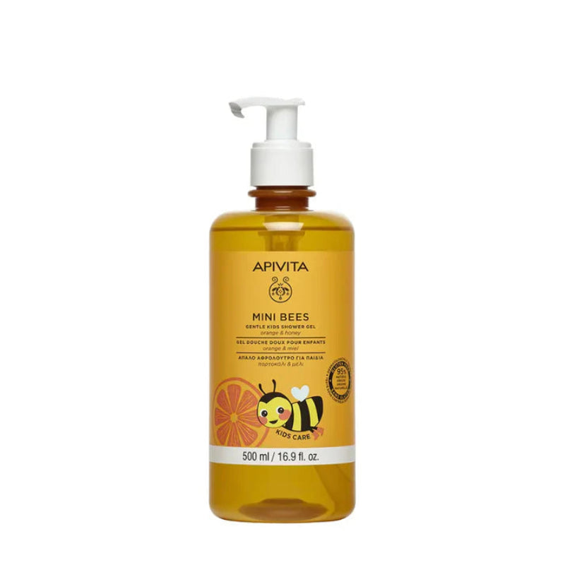 Apivita Mini Bees Gel de Banho Criança Laranja e Mel 500ml