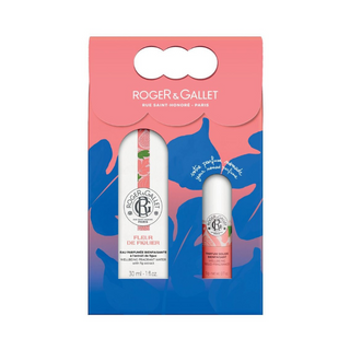 Roger & Gallet Coffret Água Perfumada Fleur de Figuier 30ml + Perfume Sólido 5g