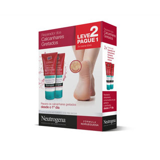 Crema reparadora para talones agrietados Neutrogena Feet 2 x 50 ml