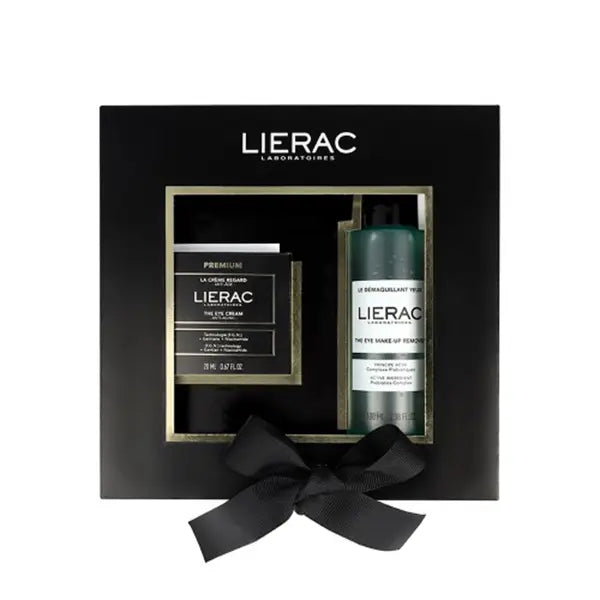 Lierac Coffret Premium Creme de Olhos Antienvelhecimento 20ml + Desmaquilhante de Olhos 100ml