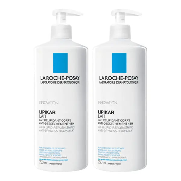 La Roche-Posay Pack Duplo Lipikar Lait 750ml