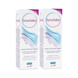 Durex Sensilube Fluído Lubrificante Vaginal Duo 40ml