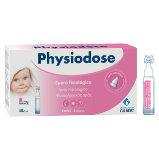Physiodose Soro Fisiológico Infantil 5ml 40 Unidoses