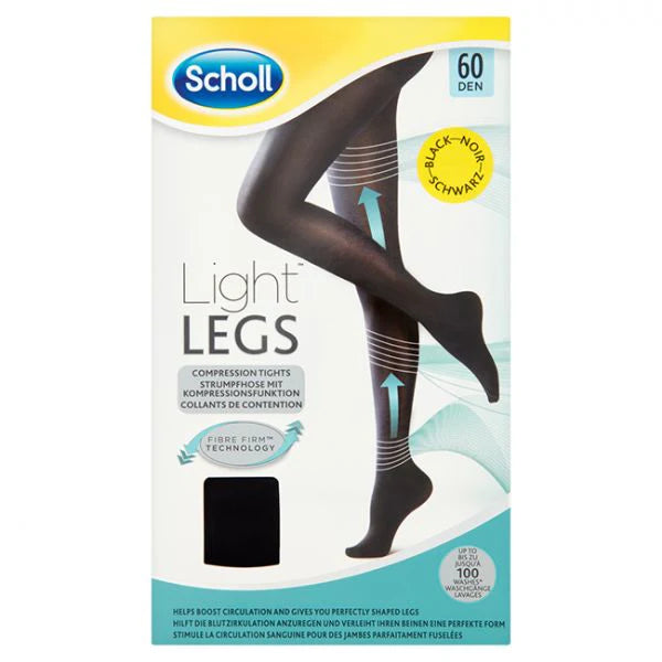 Scholl Light Legs Coll Comprimidos 60Den M Preto