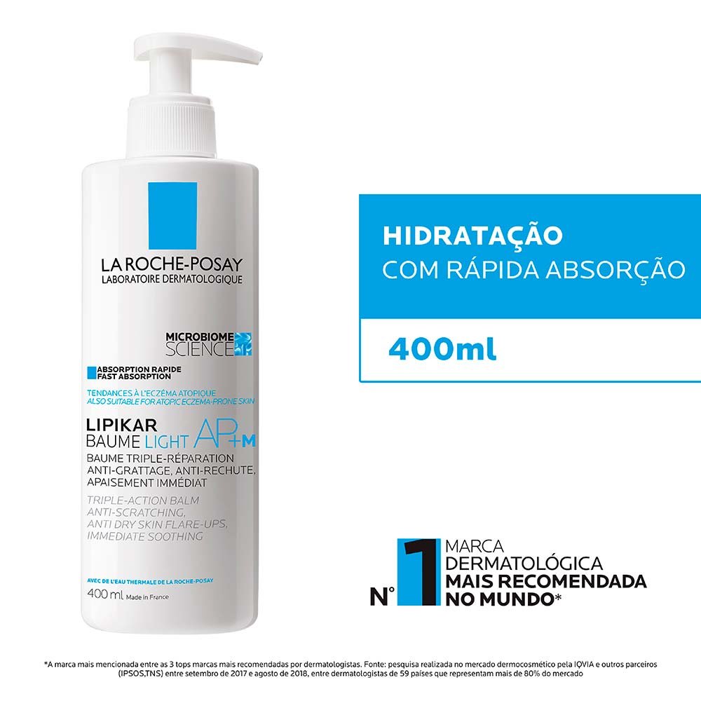 La Roche-Posay Lipikar Baume Light AP+ M 400ml