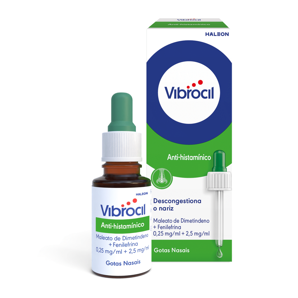 Vibrocil 0,25/2,5 Mg/ml 15 ml Solução Nasal Conta-Gotas