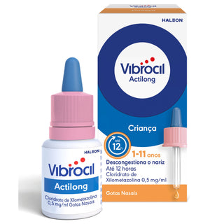 Vibrocil Actilong 0,5 Mg/ml 10ml Solução Nasal Conta-Gotas