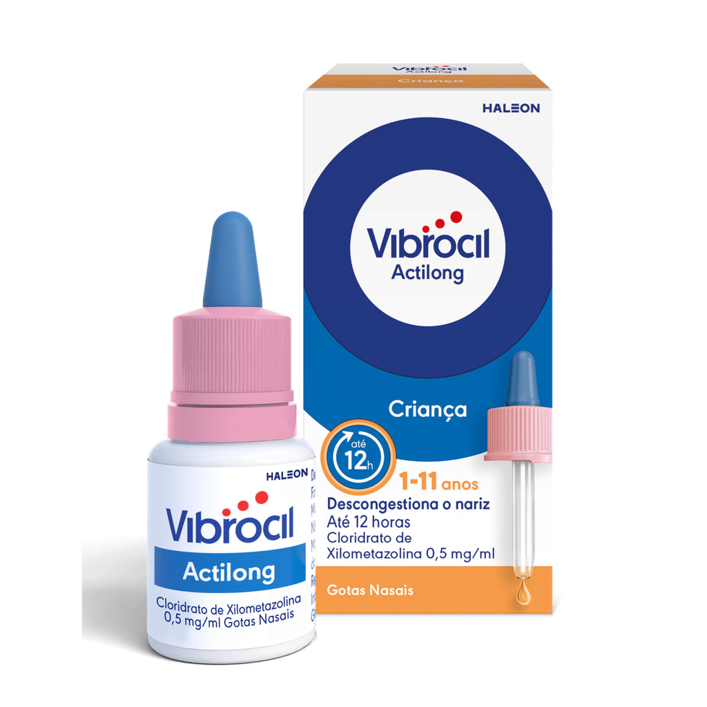 Vibrocil Actilong 0,5 Mg/ml 10ml Solução Nasal Conta-Gotas