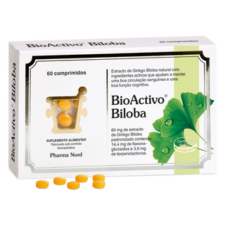BioActivo Biloba 60 mg 60 comprimidos