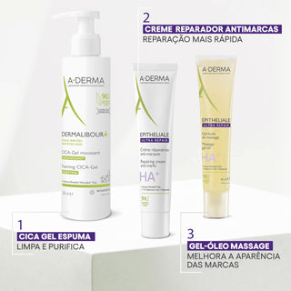 A-DERMA Creme reparador antimarcas EPITHELIALE ULTRA REPAIR SPF50+ 40ml
