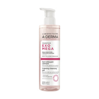 A-Derma EXOMEGA Gel de limpeza apaziguante 200ml