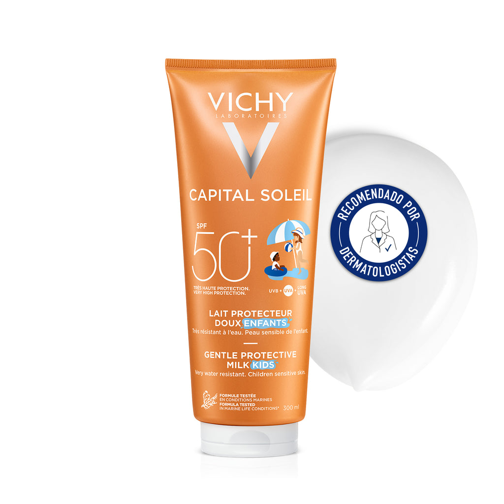 Vichy Ideal Soleil Criança Leite Corpo E Rosto Spf 50 300ml