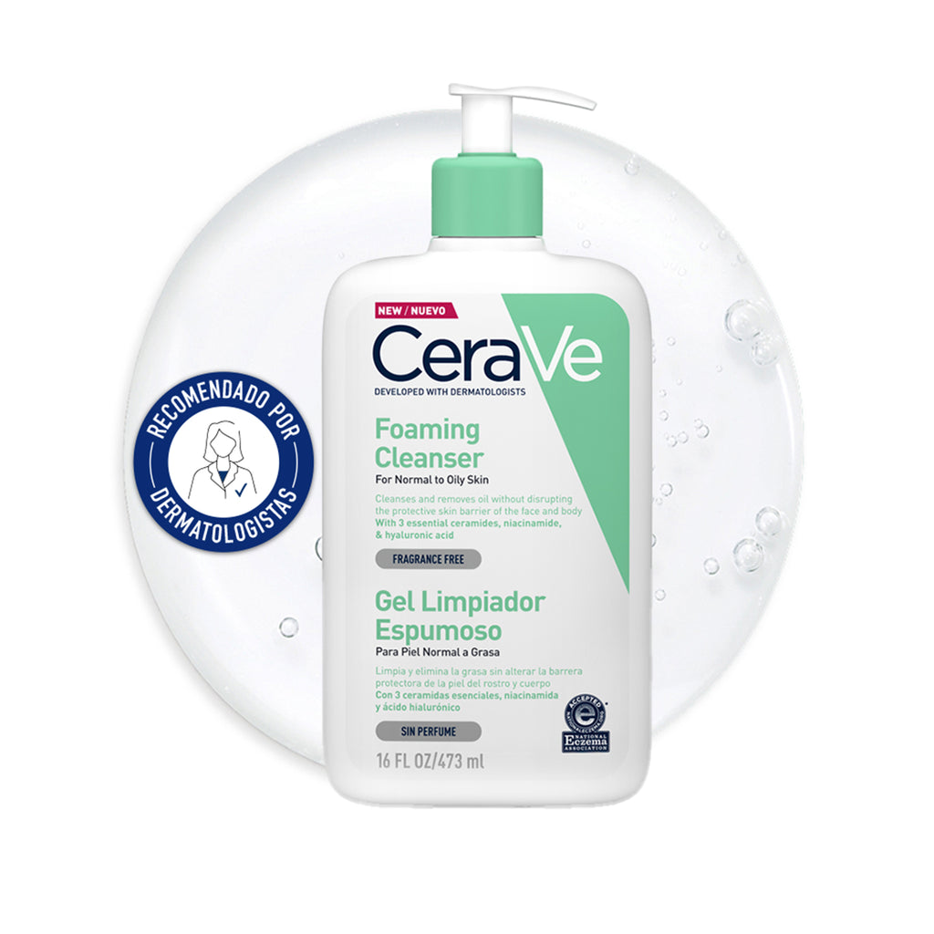 Cerave Gel Espumoso Limpiador 473ml 