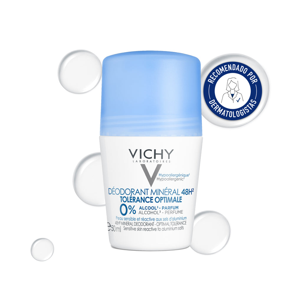 Vichy Desodorante Roll-On Mineral Tolerancia Óptima 50ml