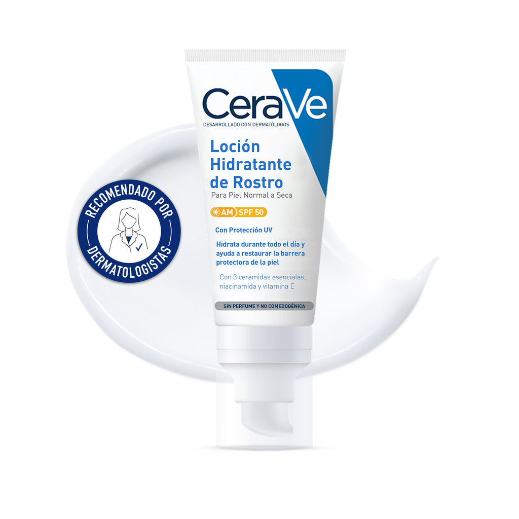 Cerave Loção Facial Hidratante FPS 50 52ml