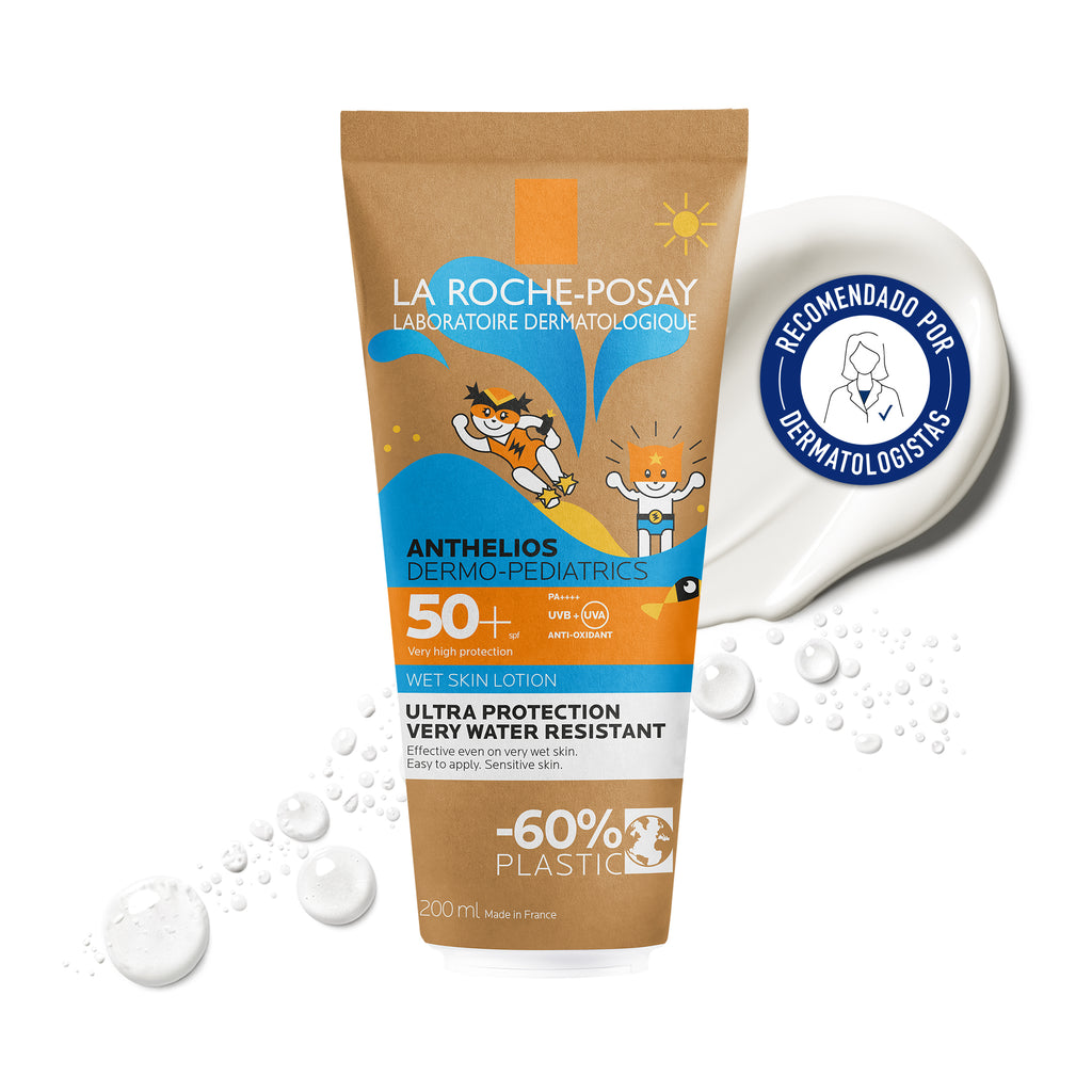 La Roche-Posay Anthelios Dermo-Pediátrico Wet Skin Eco Tube FPS50+ 200ml