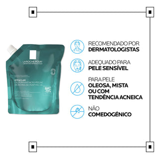 La Roche-Posay Effaclar Gel Micropeeling Purificante 400ml