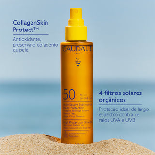 Caudalie Vinosun Óleo Solar Sublimador de Proteção Elevada FPS50