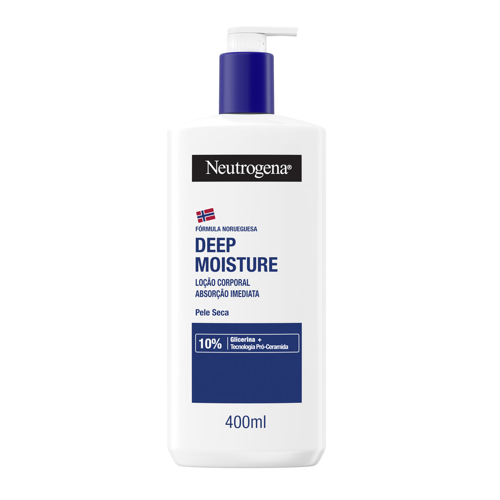 Neutrogena Corpo Loção Hidratação Profunda Pele Seca 400ml