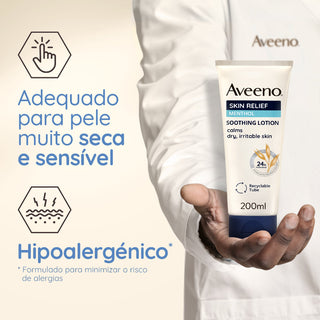 Aveeno Pack Duplo Skin Relief Creme Lenitivo Mentol 200ml