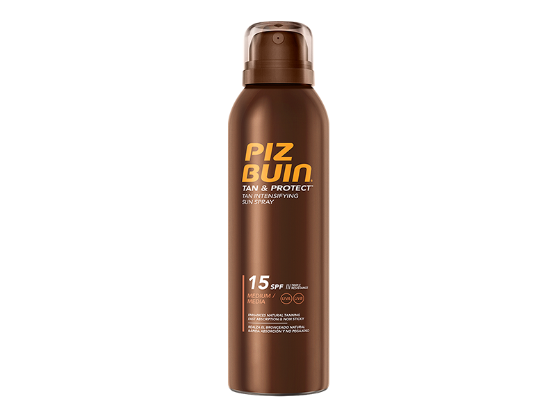 Piz Buin Tan & Protect Spray Solar Intensificador Do Bronzeado SPF15 150ml