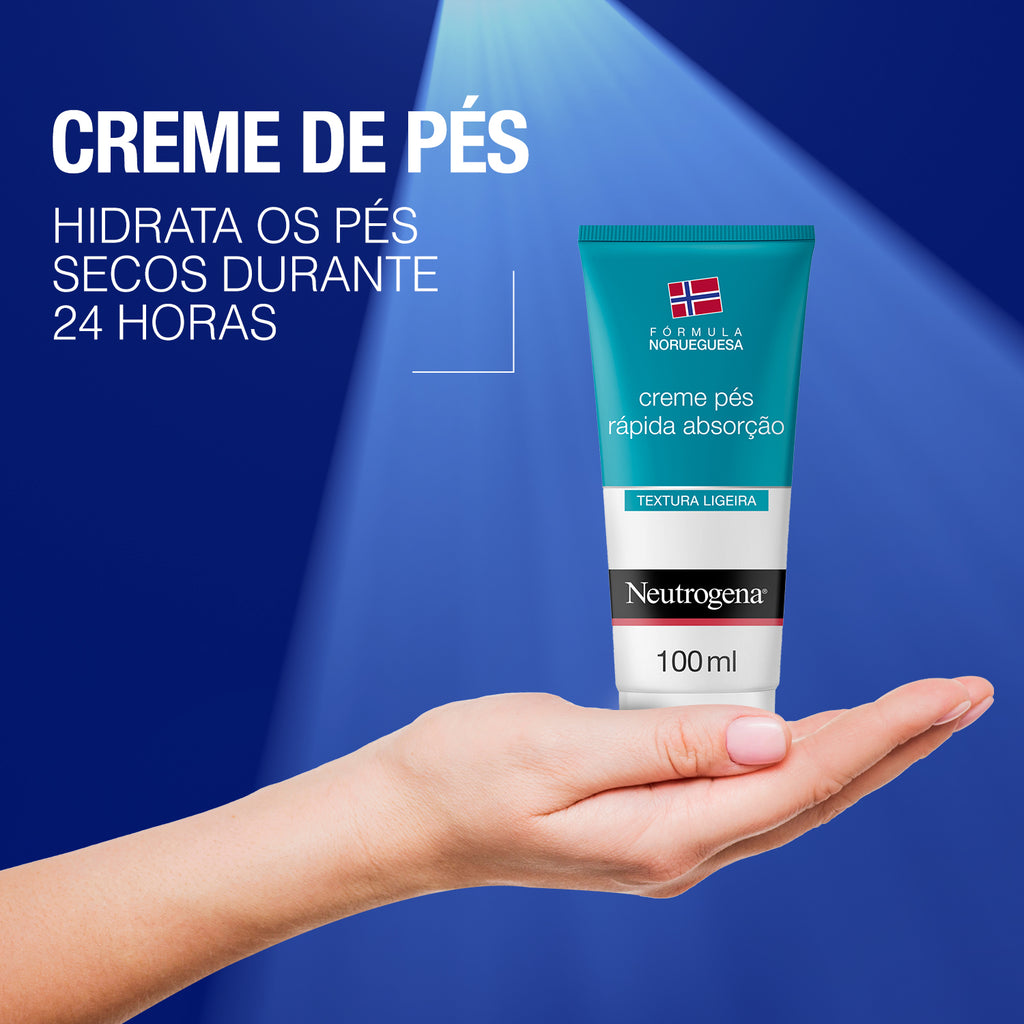 Neutrogena Crema Para Pies Fórmula Noruega Rápida Absorción 2X100ml