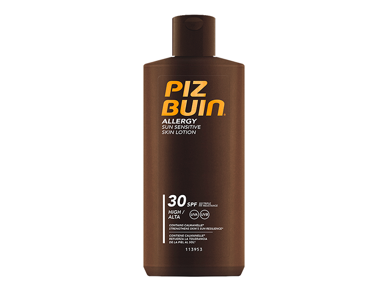 Piz Buin Allergy Fps30 Loção Pele Sensível Ao Sol 200ml