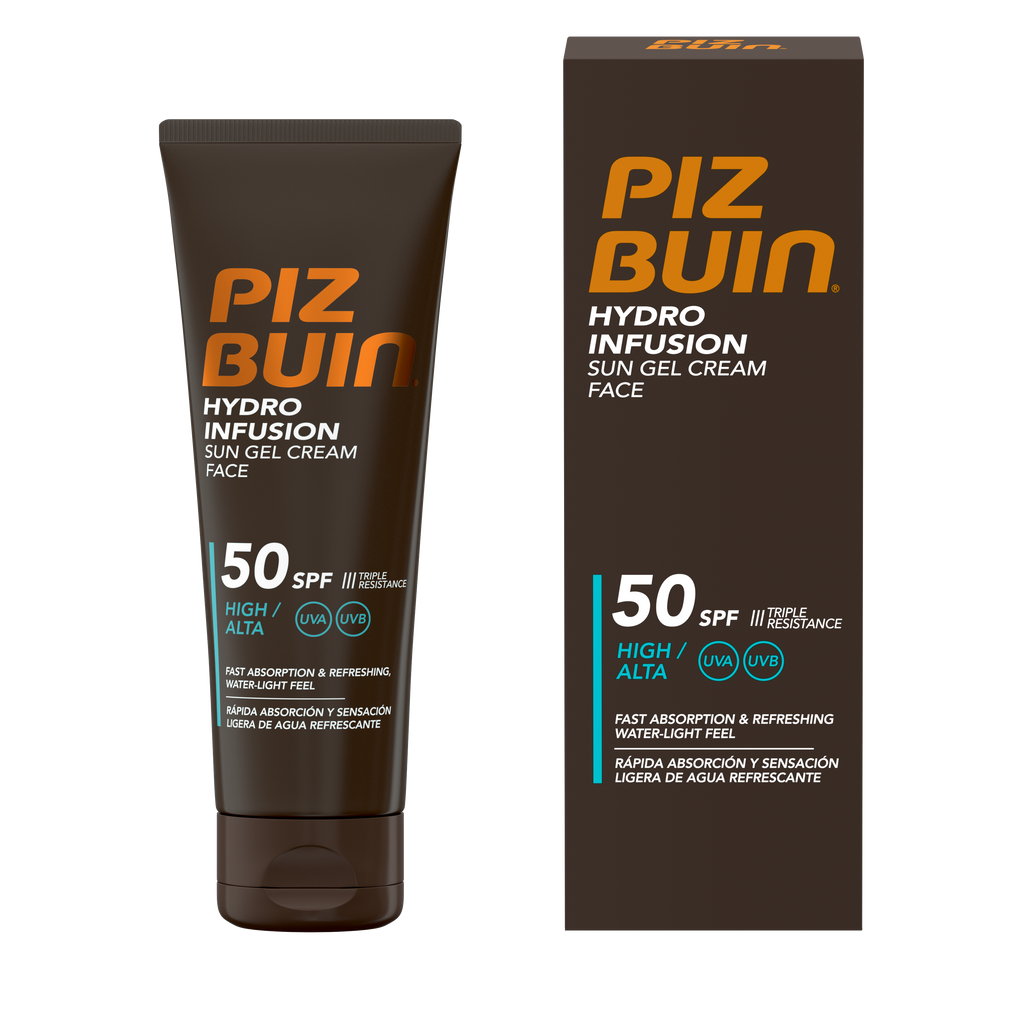 Piz Buin Hydro Infusion Gel-Crema Facial SPF50 50ml