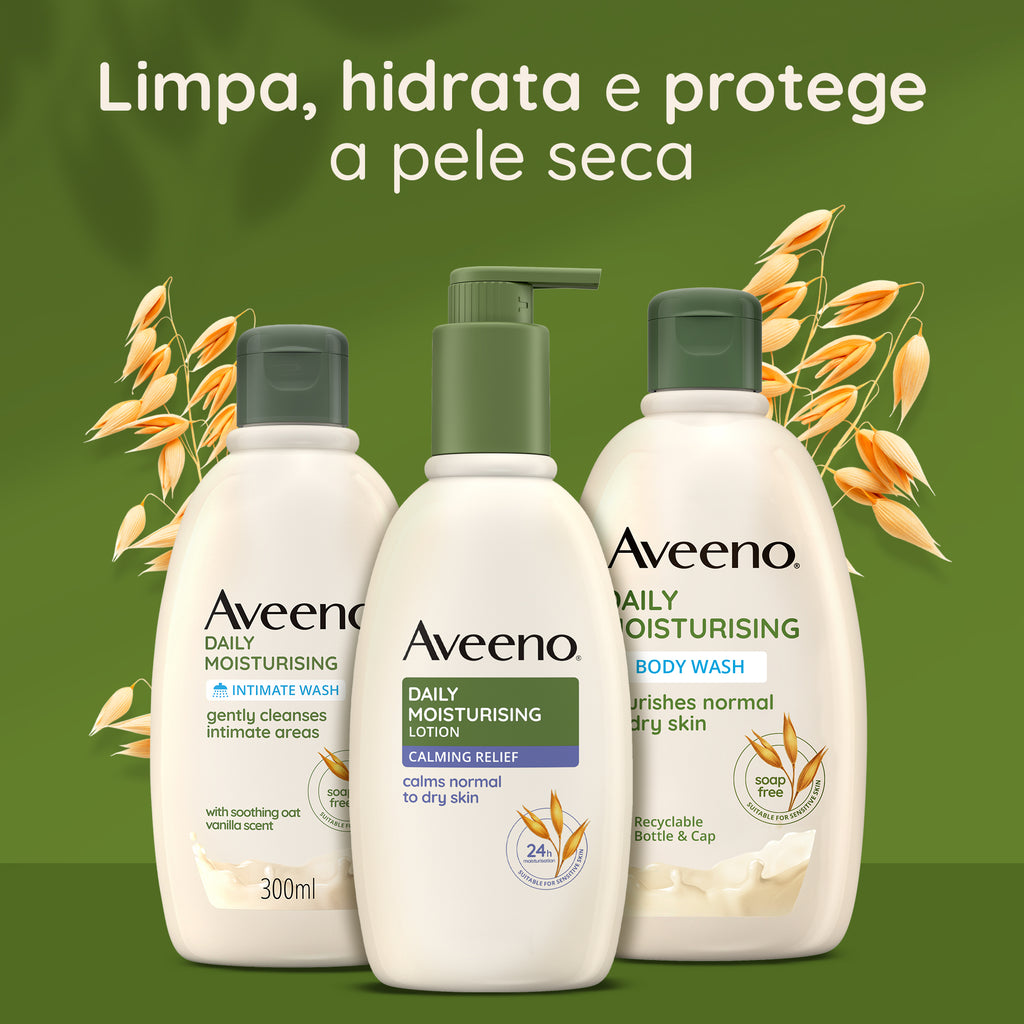 Aveeno Daily Moisturising Loção Corporal Lavanda 300ml